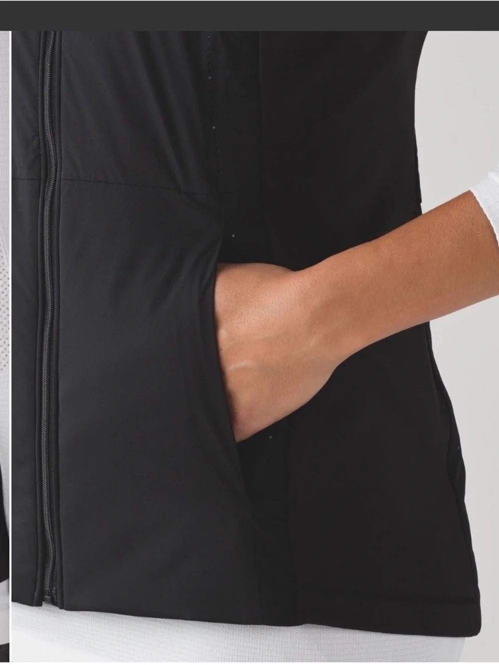 Lululemon Run For Cold Vest Black
